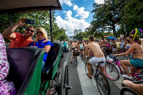 ‘Bare as you dare’: World Naked Bike Ride returns to Madison